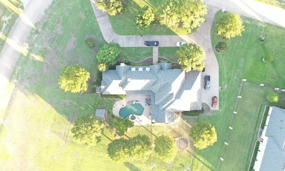 New shingle roof installation on a home in Alton